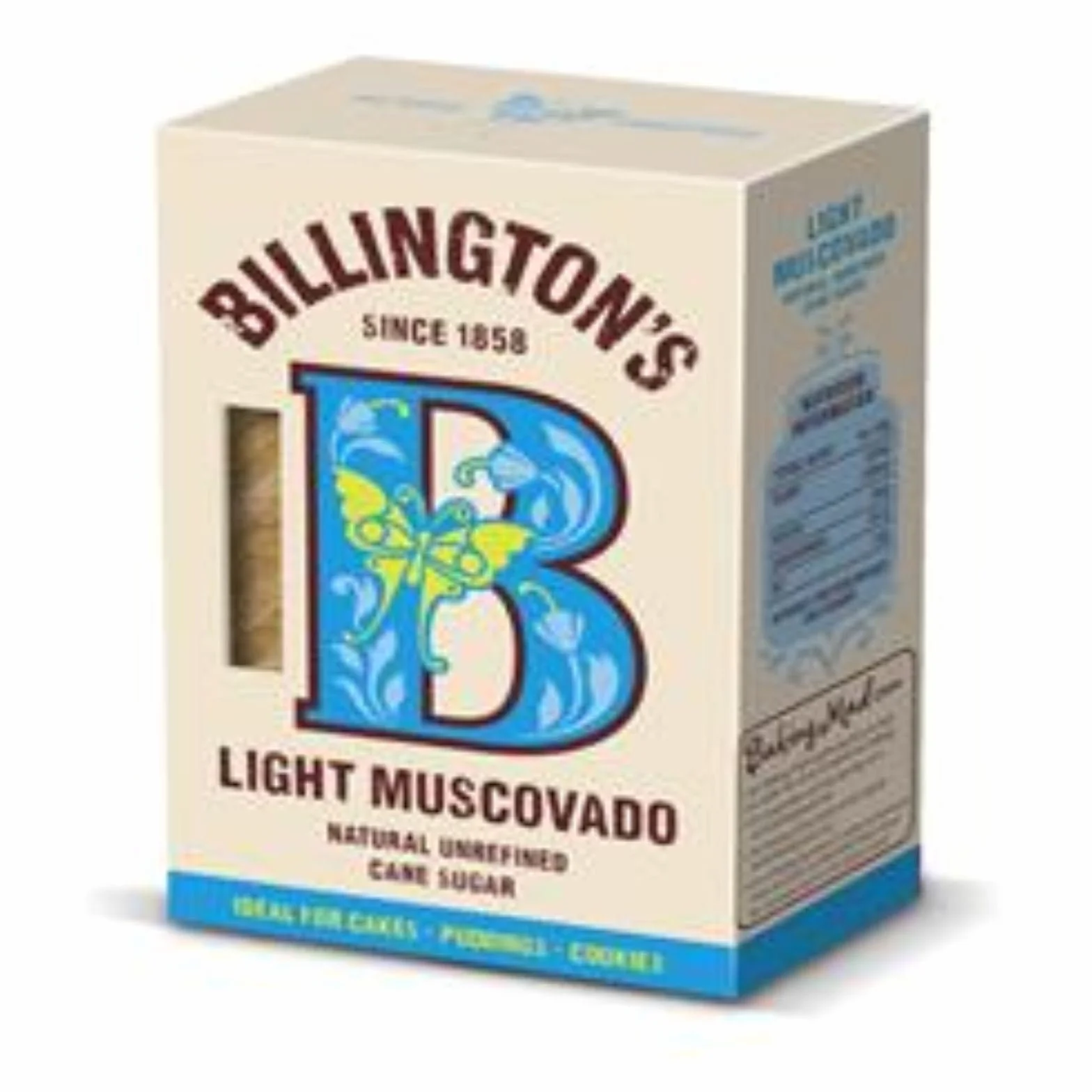 Billington's Lekki cukier Muscovado, 500 g