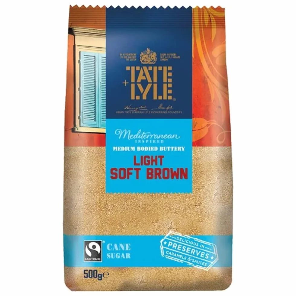 Tate & Lyle's Fairtrade jasnobrązowy miękki cukier, 500 g